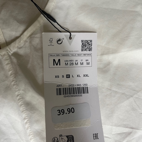 Zara Drawstring Ruched Crop Top - Picture 5 of 7